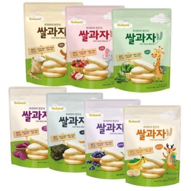 IBOBOMI嬰兒米餅(多款)