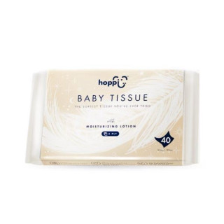 Hoppi嬰兒超柔乳霜紙巾40抽*160包