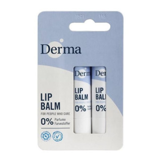 Derma小燭樹植萃護唇膏(兩件組)