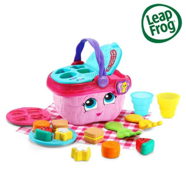 LeapFrog 形狀配對野餐籃