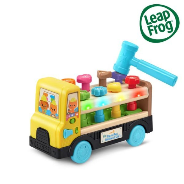  LeapFrog 木質敲敲卡車