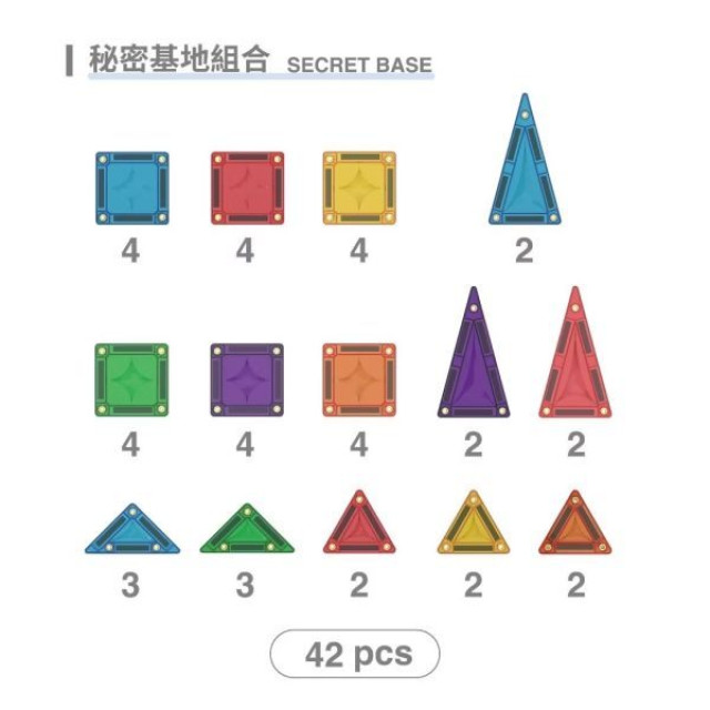 MNTL 秘密基地 Secret Base (42pcs)