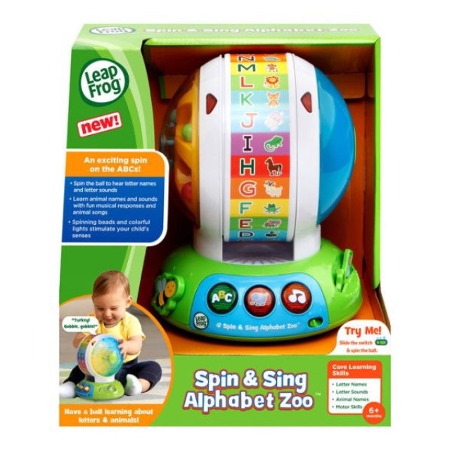 LeapFrog 旋轉動物字母ABC