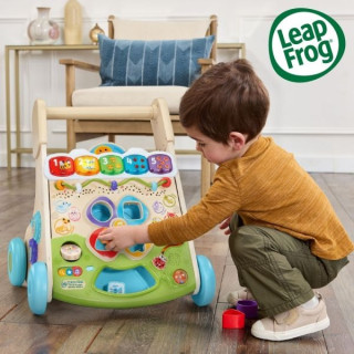 LeapFrog 木質二合一觸控學步車
