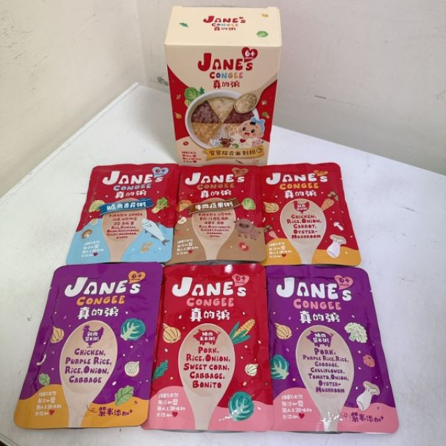 Jane's Congee 真的粥-寶寶綜合派對組6入