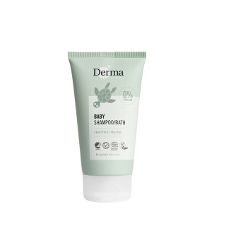 Derma 寶寶有機水嫩洗髮沐浴露旅行瓶150ml