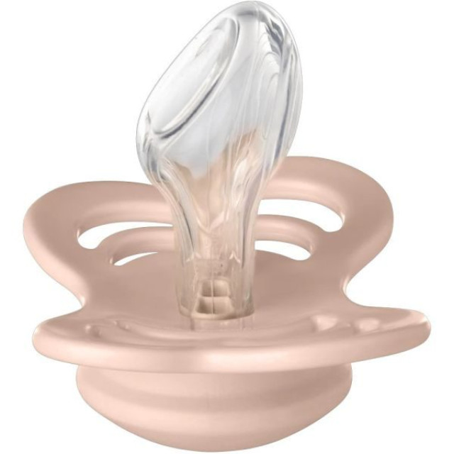 BIBS COUTURE系列拇指型矽膠奶嘴6-18M單顆-一般款(多款)