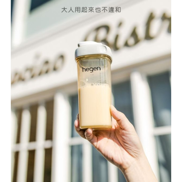 hegen 金色奇蹟PPSU多功能方圓型寬口水瓶2.0 330ml(多款)