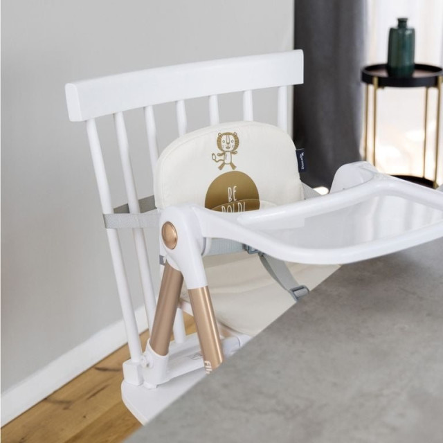 apramo Flippa 旅行餐椅-白金