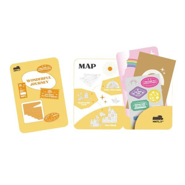 MNTL 小小磁力片旅行冒險3件組