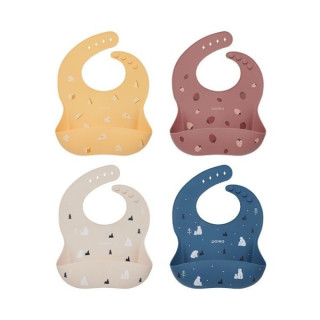 Poled Kidkitchen 童趣鉑金矽膠圍兜(多款)