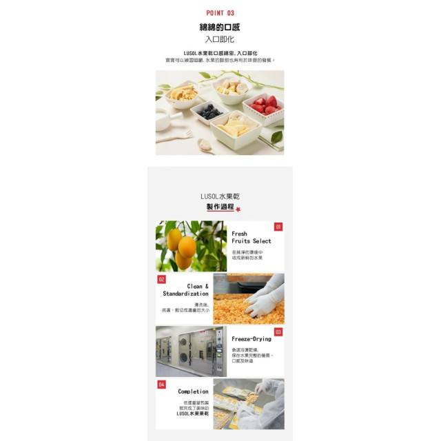 LUSOL 水果乾(多款)