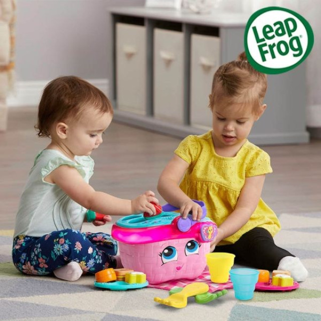 LeapFrog 形狀配對野餐籃