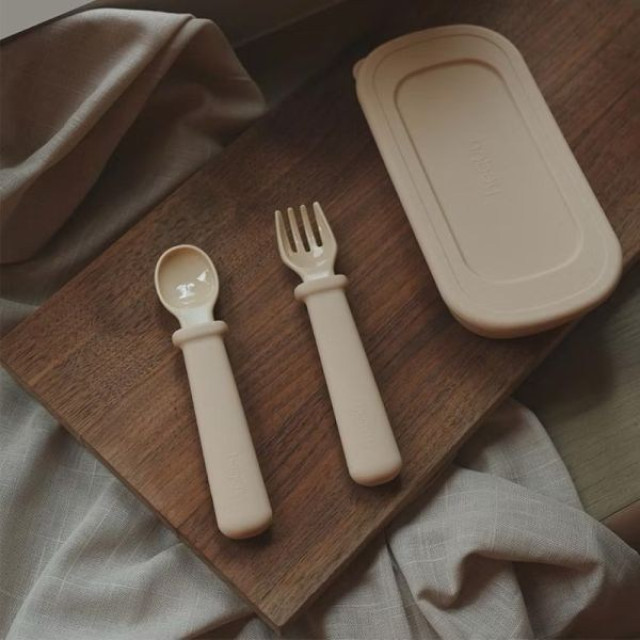 hegen 成長餐桌 PPSU 兒童餐具-多功能叉匙組