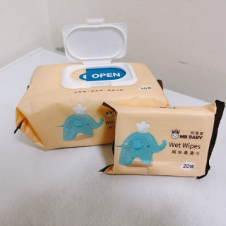 萌寶寶 純水柔濕巾90抽*24包(箱購)