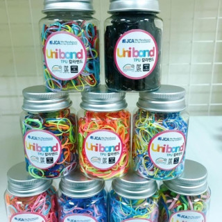 韓國JCA-UniBand罐裝髮圈(小型-2*0.1cm)約500條