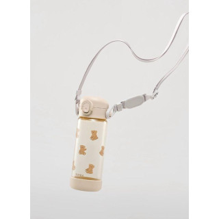 小獅王 鉑金PPSU兒童水壺400ml背帶