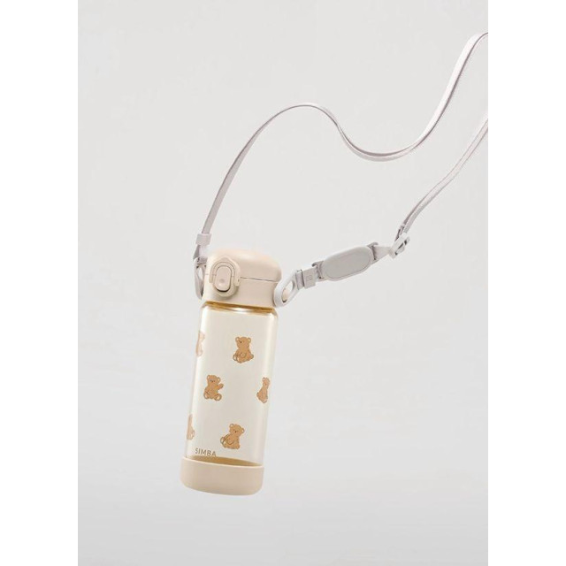 小獅王 鉑金PPSU兒童水壺400ml背帶