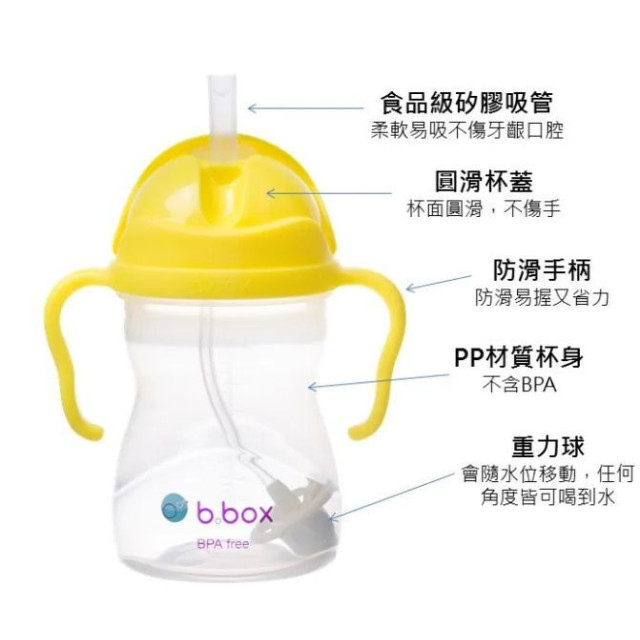 b.box 升級版防漏PP水杯-夜光款