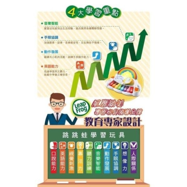 LeapFrog 彩虹夢想鋼琴