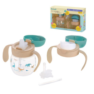 Richell 利其爾T.L.I第四代三階段經典水杯組(多款)