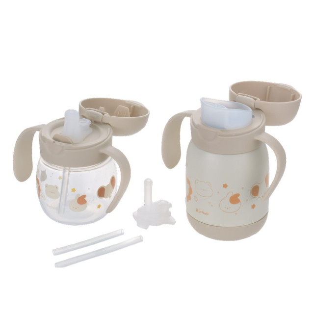 Richell 利其爾T.L.I第四代三階段不鏽鋼水杯組合(多款)