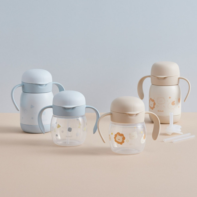 Richell 利其爾T.L.I第四代三階段不鏽鋼水杯組合(多款)