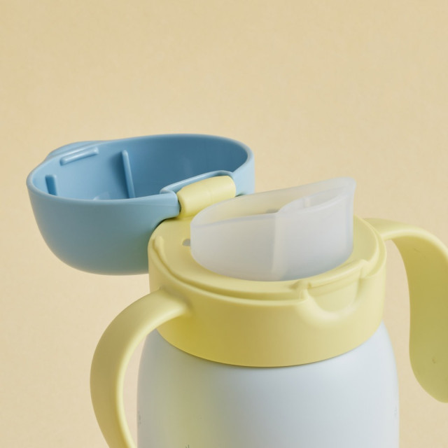 Richell 利其爾T.L.I第四代入口式直飲不鏽鋼杯450mL