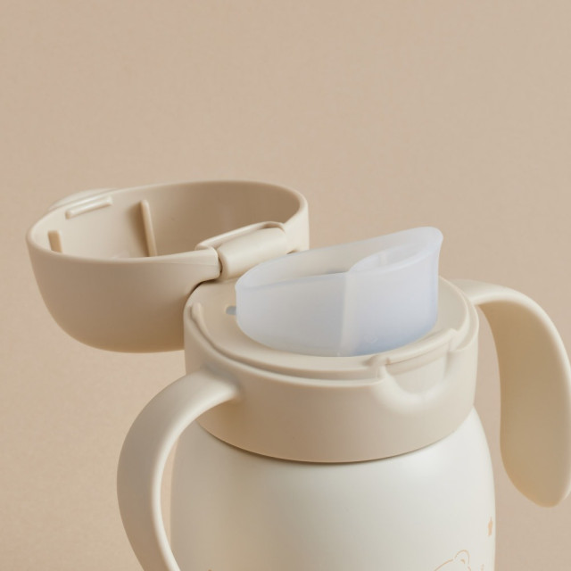 Richell 利其爾T.L.I第四代入口式直飲不鏽鋼杯300mL