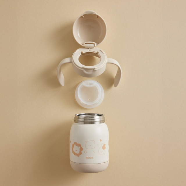 Richell 利其爾T.L.I第四代入口式直飲不鏽鋼杯300mL