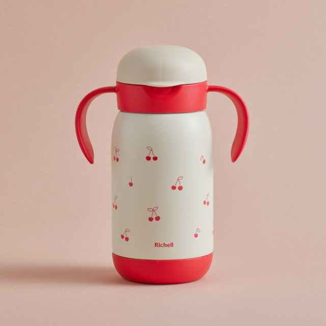 Richell 利其爾 T.L.I 第四代吸管不鏽鋼杯450mL