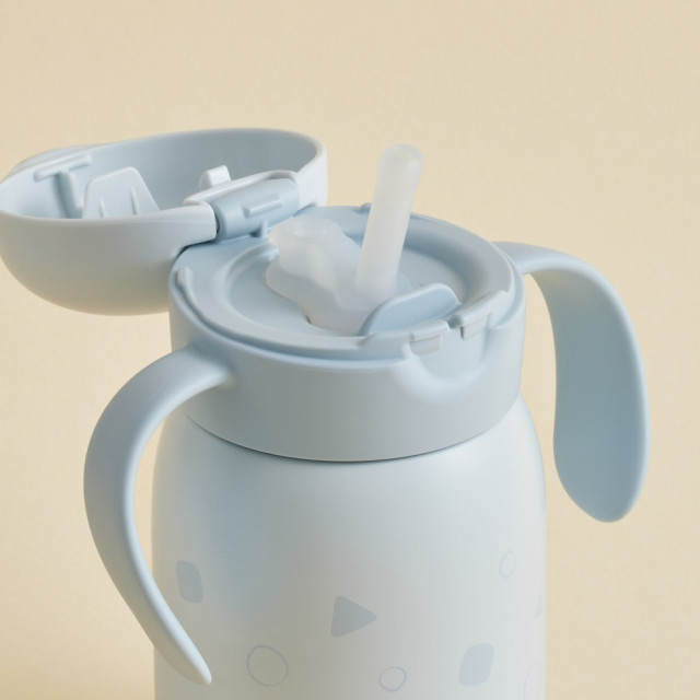 Richell 利其爾 T.L.I第四代吸管不鏽鋼杯300mL