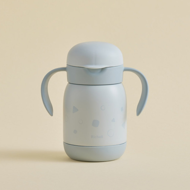 Richell 利其爾 T.L.I第四代吸管不鏽鋼杯300mL