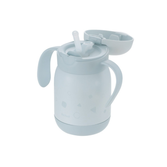 Richell 利其爾 T.L.I第四代吸管不鏽鋼杯300mL