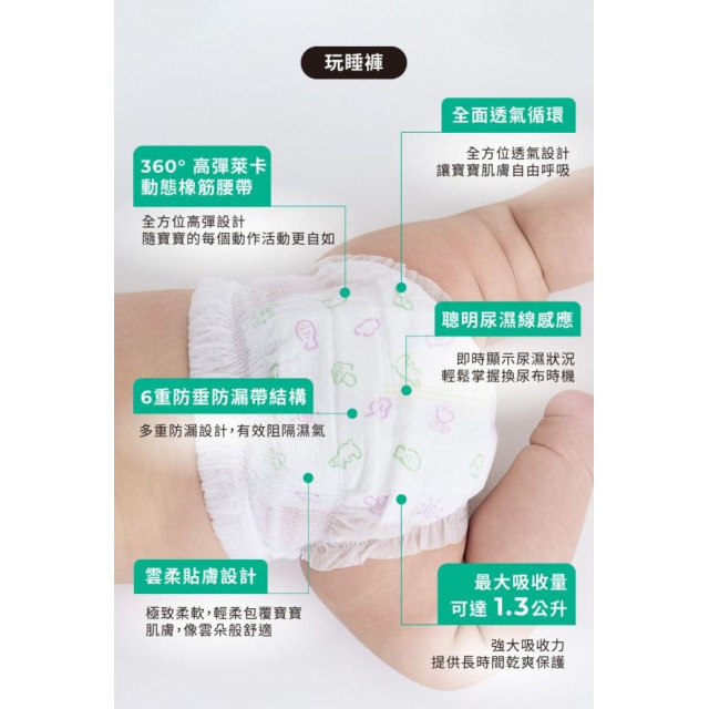 MOTHER-K COMFORT FIT雲柔鎖水玩睡褲-褲型(多款)