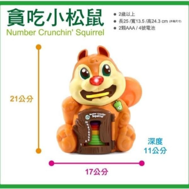 LeapFrog 貪吃小松鼠