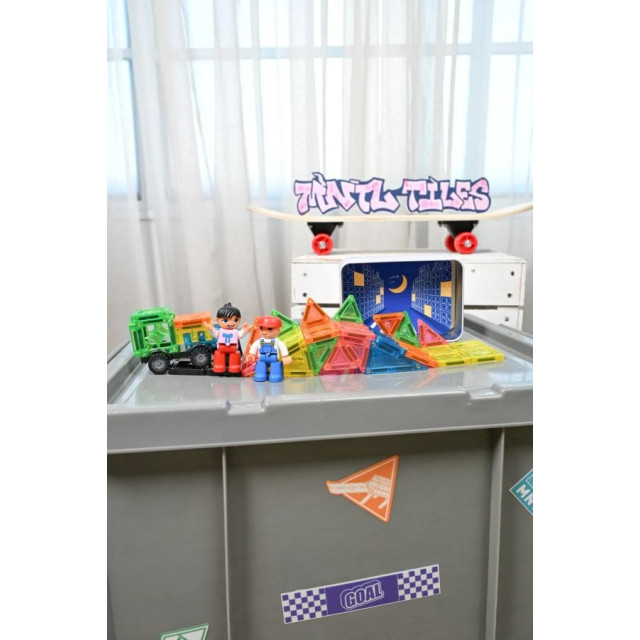 MNTL 小小磁力片旅行冒險3件組