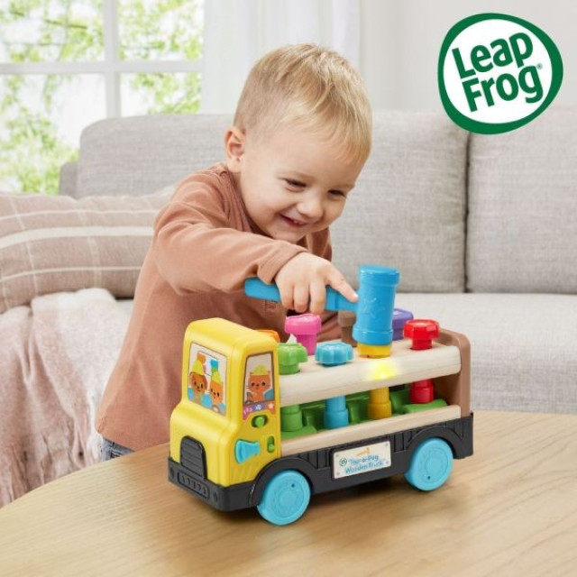  LeapFrog 木質敲敲卡車