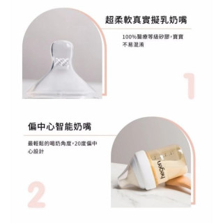 hegen 金色奇蹟 PPSU 多功能方圓型寬口奶瓶雙瓶組-150ML(多款)
