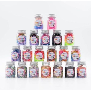 韓國JCA-UniBand罐裝髮圈(大型-4*0.2cm)約150條