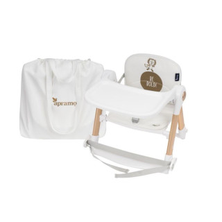 apramo Flippa 旅行餐椅-白金