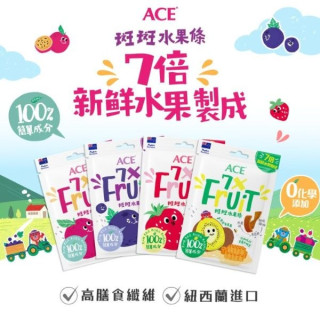 ACE 斑斑水果條量販包90g/袋 買1送1(多款)