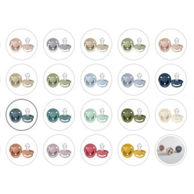 BIBS DeLux系列矽膠奶嘴0-18m單顆-一般款(多款)