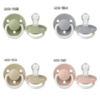 BIBS DeLux系列矽膠奶嘴0-18m單顆-夜光款(多款)