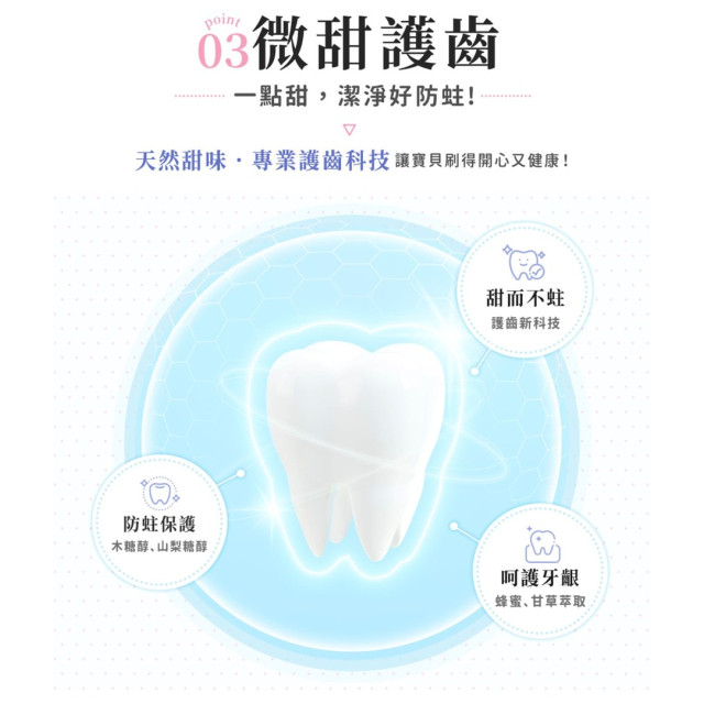 淨淨 兒童專用胺基酸護齒牙膏75G(多款)