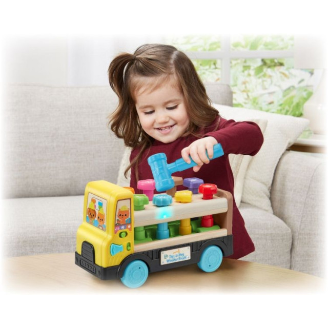  LeapFrog 木質敲敲卡車