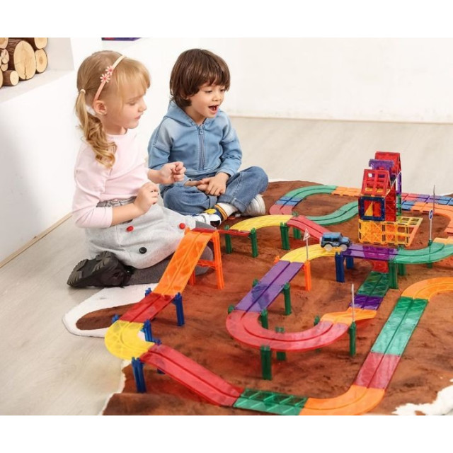 MNTL 磁力拓荒者 MAG Car Pioneer(108pcs)