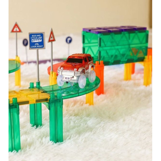 MNTL 磁力拓荒者 MAG Car Pioneer(108pcs)