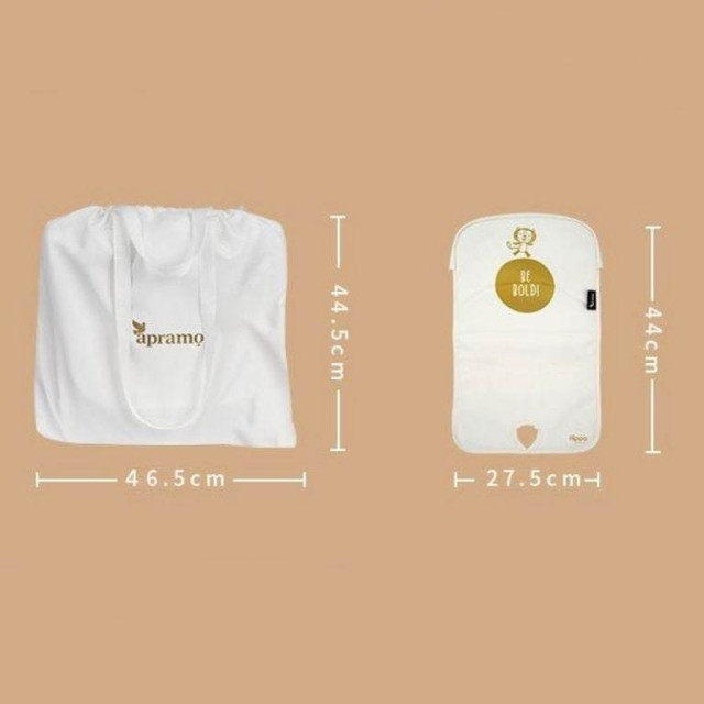 apramo Flippa 旅行餐椅-白金