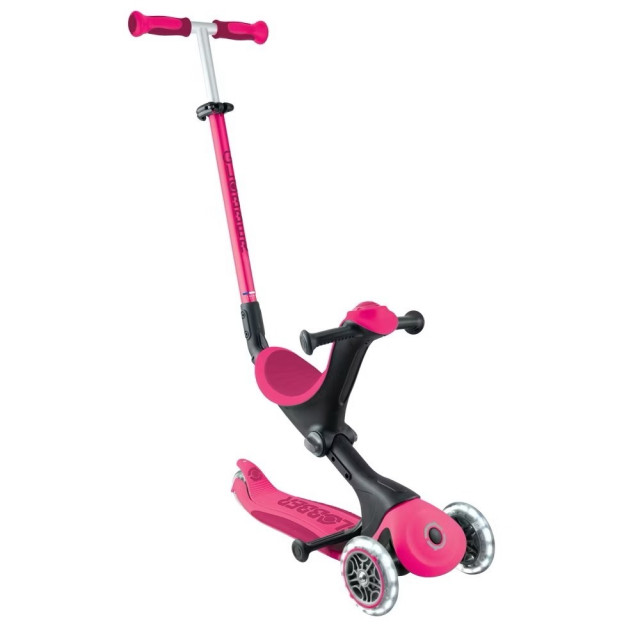 GLOBBER GO•UP 5合1酷炫版多功能滑板車-白光發光前輪(多款)